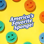 Scrub Daddy Large Sponge - Big Daddy - Scratch-Free Multipurpose Kitchen & Dish Sponge - BPA Free & Made with Polymer Foam - Stain & Odor Resistant (1 Count)