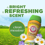 ARM & HAMMER Clean Scentsations In-Wash Scent Booster, Laundry Scent Booster Clean Meadow scent, 24 Oz