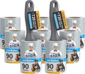 MR.SIGA Lint Rollers for Pet Hair Extra Sticky, 720 Sheets, Lint Remover for Clothing, Furniture, Pet Hair Remover with Easy Tear Sheets