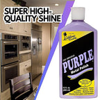 – Purple Metal Polish & Aluminum Deoxidizer Kit, Great for Aluminum, Brass, Copper, Chrome, Silver, Stainless and Gold - 2 Sets