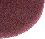 HARFINGTON 6pcs Drill Power Brush 2 inch Tile Scrubber Scouring Pads 320-400 Grit for Bathroom Kitchen Household Cleaning