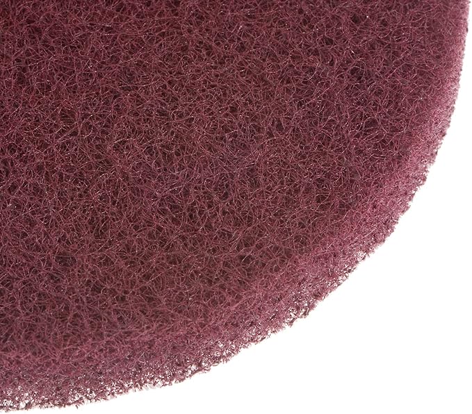 HARFINGTON 8pcs Drill Power Brush 3 inch Tile Scrubber Scouring Pads 320-400 Grit for Bathroom Kitchen Household Cleaning