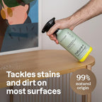 ATTITUDE All-Purpose Cleaner Spray, Natural Origin Ingredients, EWG Verified, Removes Fingerprints, Dust and Dirt, Streak-Less, Geranium & Lemongrass, 26 Fl Oz (Pack of 3)