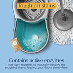 Fab Tab Hard Floor Cleaner Tablets - Pre-Measured Dissolvable Tablets for Hardwood, Tile and Vinyl Floors. Enzyme-Based Formula, Boutique Hotel Scent, Streak-Free Results