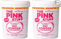 Stardrops - The Pink Stuff - The Miracle Laundry Oxi Powder Stain Remover Specifically Formulated for Whites,1 kg,(Pack of 2)