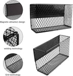 Magnetic Dryer Ball Holder,Laundry Room Organization and Storage for Wool Dryer Balls Basket,Metal Wire Magnetic Lint Bin, Lint Container for Laundry Room Accessories,No-Tool Installation