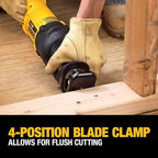 DEWALT 20V MAX Reciprocating Saw, 3,000 Strokes Per Minute, Variable Speed Trigger Cordless Saw, Tool Only (DCS380B)