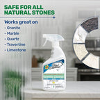 Black Diamond Stoneworks Granite Counter Cleaner: USDA Certified BIOBASED- Safe for Granite and other stone countertops. Safe for food contact formula to keep your countertops looking fresh and clean!