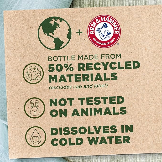ARM & HAMMER Odor Blasters In-Wash Scent Booster, Fresh Botanical, 24 Oz