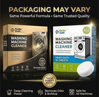 Washing Machine Cleaner Tablets XL – Heavy Duty Descaler and Deodorizer Tablets for HE Front Load and Top Load Washers – Powerful Washing Machine Cleaning Tablet – 12 XL Tablets, 1 Year Supply