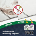 RMR Brands DIY Mold Remover Bundle - Complete Mold Killer & Stain Remover Bundle - Mold and Mildew Prevention Kit, Disinfectant Spray, Includes 2-32 Ounce Bottles