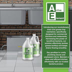 Drain and Grease Trap Maintainer- 4 Gallon (Contains 512 Treatments) - Biological Formula - Breaks Down Fats Oils and Grease - Grease Traps, Drain, Septic Systems, Sewers- Deodorizer