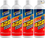 Formula 420 Glass Metal Ceramic Pipe Cleaner, 12 Fl Oz (Pack of 4)