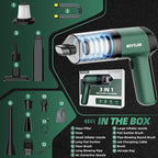 3 in 1 Car Vacuum Portable Cordless, 12000PA Strong Suction, 2 Suction Modes, Rechargeable with Type-C, Handheld Vacuum for Car, Office, Home, Pet