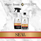 Stone Care International Granite Clean, Shine & Protect - Cleans Polishes & Protects Stone, Granite, Quartz, Marble, Limestone and Travertine Slate Surfaces, White, 24 Fl oz