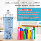 Spray Mops for Hardwood Floor Cleaning: MEXERRIS Wet Jet Mop with 3 Microfiber Washable Pads for Swiffer Powermop - Flat Floor Mop with Sprayer for Wood Laminate Ceramic Tiles Vinyl