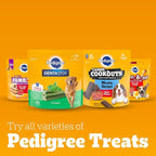 Pedigree Dentastix Large Breed Dog Treats, Beef Flavor, 1.67 lb. Bag (32 Treats)