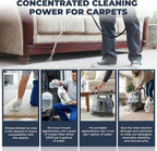 CarpetGeneral- Carpet Fiber Rinse & Odor Neutralizer Solution 53105|Prevent Browning, Bleeding & Odors with Top Carpet Cleaner Liquid|Carpet Fiber Rinse Professional Residue Attracting Agent -1 Gallon