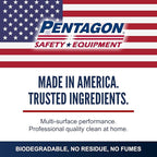 PENTAGON SAFETY EQUIPMENT All Surface Cleaner Spray (32oz) – Non-Toxic, Streak-Free & Alcohol-Free | Safe for Electronics, Glass, Kitchen & Bathroom | Family-Safe Formula, Made in USA