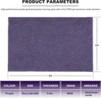 Premium 10 Pack 6" x 9" Purple General Purpose Scuff Pads - Scuffing, Scouring, Sanding, Paint Primer Prep Adhesion Scratch - Surface Preparation Automotive Car Auto Body Woodworking Wood (600 Grit)