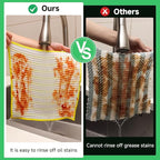 Wood Fiber Cleaning Cloth-15pcs, Super Absorbent Cleaning Cloth, No Oil Stains, Household No Stripe Cleaning Cloth for Car Kitchen Household, Multifunctional Cleaning Towel, Size:11.5x11.5in