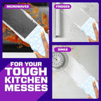 Mr. Clean Magic Eraser Foaming Sponge, Kitchen Grease Eraser, Dawn Cleaning Power, Oven Cleaner, Unstopables Fresh, 6ct