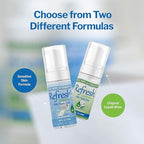 Refresh Liquid Wipe Foam Bundle – Original & Free Formulas – 50ml Personal Size – Flushable Wet Wipe Alternative for Adults & Kids – Aloe & Witch Hazel, Alcohol-Free, Travel-Friendly