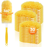 SetSail 30 Count Duster Refills for Swiffer Duster with 1 Handle Dusters for Cleaning Disposable Duster Refill Multi Surface 360 Duster Cleaner Kit for Ceiling Fan, Blind, Furniture