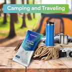 XL Adult Body Wipes for Women and Men - Pack of 40 Travel Cleansing Wipes - 10x10 Large for Camping, Gym, Travel, and More