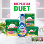 Cascade "Wicked: For Good" Limited Edition Complete Dishwasher Pods, Dishwasher Detergent, Dish Detergent Soap, Emerald City, 78 ct