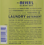 Mrs Meyers Laundry Detergent, Lemon Verbena Scent, 64 Oz (Pack of 6)