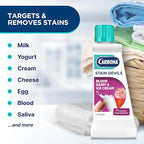 Carbona Stain Devils® #4 | Blood, Dairy & Ice Cream | Professional Strength Laundry Stain Remover | Multi-Fabric Cleaner | Safe On Skin & Washable Fabrics | 1.7 Fl Oz, 1 Pack