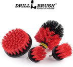 Outdoor Cleaning Supplies - Fountain and Patio Cleaning Brushes - Fire Pit - Scrub Brushes - Concrete Brush - Grout Cleaner - Granite Scrubbing Tool - Headstone Restoration Kit - Garden Statues Brush