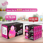 Powder-Free Nitrile Gloves, 3-mil, Disposable Nitrile Gloves, Latex-Free, Powder-Free - Pink/Fuchsia
