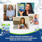 Washing Machine & Dishwasher Cleaner Tablets - 48-Pack Bundle Compatible with Front Loader Top Loader & He Machines and all Dishwashers Removes Buildup Lime Scales and residues - Septic Safe