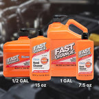 Fast Orange 25108 Pumice Lotion, Heavy Duty Hand Cleaner, Natural Citrus Scent, Waterless Cleaner For Mechanics, Strong Grease Fighter, 7.5 oz