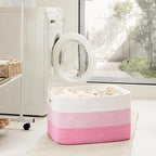 Blanket Basket,Rectangle Woven Baskets for Storage,100L Laundry Basket for Decorative Nursery Blanket,Toys,Dirty Clothes and Magazine in Shelves,Baby Room,and Living Room