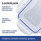 LocknLock Storage Food Storage Container Set, 10-Piece, Clear