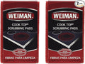 Weiman Ceramic & Glass Cooktop Cleaner, 3 Count, 2 Pack - Cut Through The Toughest Stains - Scrubbing Pads Carefully Wipe Away Residue