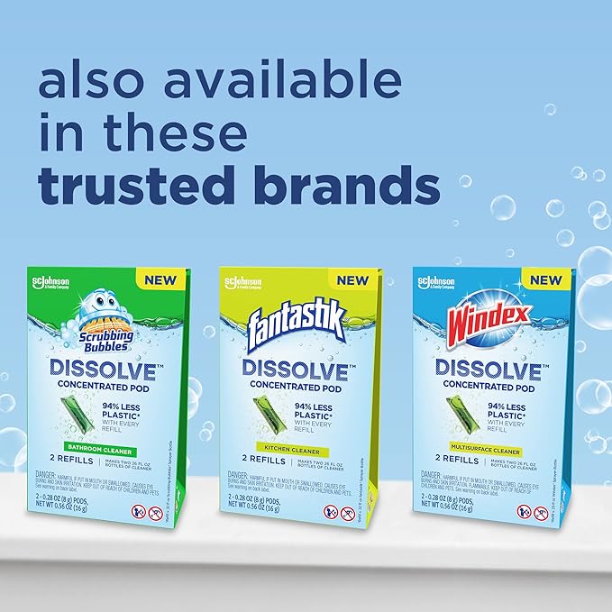 WINDEX DISSOLVE PODS2PK REFILL 2X0.28FLOZ
