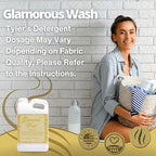 Worldwide Nutrition Bundle: Tyler Candle Company Glamorous Wash Wishlist Scent Fine Laundry Liquid Detergent - Hand and Machine Washable - 907g (32 Fl Oz) Container and Multi-Purpose Key Chain