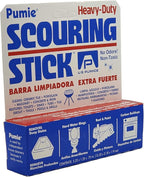 PUMIE Scouring Stick, Heavy Duty, HDW by U.S. Pumice, Remove Toilet Stains, Hard Water Rings, Rust and Paint, Carbon Buildups (1 Pack)