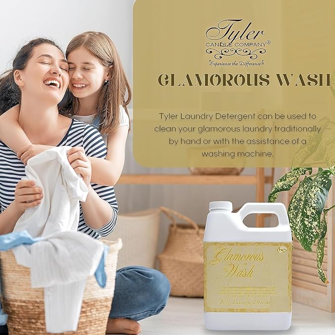 Tyler Candle - French Market 16 Fl oz Laundry Detergent w/Dryer Sachet Pouch