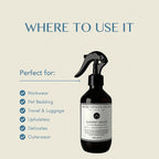 Murchison-Hume Garment Groom Fabric Freshener, Air Freshener, Odor Fighter, Laundry Treatment and Stain Remover, Basil Mandarin Kale