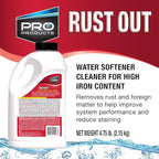 Pro Products - RO05B RO65N Rust Out Water Softener Cleaner And Iron Remover, 4.75 lb.
