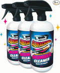 Abracadabra® Contractor Strength Wonder Cleaner- As Seen on TV- 16 fl oz- Gunk & Build Up Remover- Removes Tar, Adhesives, Gum, Stickers, Sap, Oils & More on Most Surfaces- Better Stronger Faster-3 pk