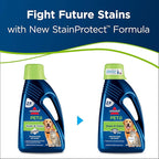Bissell 2X Pet Stain & Odor Full Size Machine Formula,60 ounces,99K52,(Pack of 2)