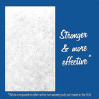 10 Pack of 6 x 9 White Non Scratch Non-Woven Pads for Buffing Cleaning Polishing and Multi Purpose Use in Your Home Workshop or DIY Garage Shop