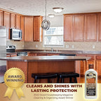 Parker & Bailey Kitchen Cabinet Cream - Multisurface Wood Cleaner And Polish Furniture Quick Shine Restorer Protector Surface, House Cleaning Supplies Home Improvement 8oz
