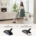 Dupray Neat Steam Cleaner with 22-Piece Accessory Kit – Versatile, Portable Steamer for Floors, Upholstery, Tiles, and More, removes 99.9% of Bacteria & Viruses (incl. x5 Large Bonnets)